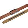imageCHAOREN Mens Dress Belt  Ratchet Belt Leather 1 14 Comfort Click  Perfect Companion to Mens Dress ShoesTan