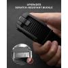 imageCHAOREN Ratchet Tactical Belt Men  15 Adjustable Nylon Web Belt  Quick Release for Work EDC Outdoor UseClassic Black