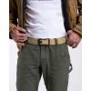imageCHAOREN Ratchet Tactical Belt Men  15 Adjustable Nylon Web Belt  Quick Release for Work EDC Outdoor UseClassic Coyote
