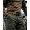 imageCHAOREN Tactical Belt Men  15 Stretch Belt for Work  Quick Release for Military Casual Jeans EDC HikingCoyote Brown