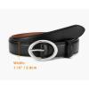 imageWomens Belt  CR Leather Belt Women Casual for Jeans Pants Dress  Belts with Gold Buckle for Women FashionSilver Black