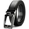 imageCHAOREN 40mm Ratchet Belt Buckle Only for 1 38 Slide Belt Strap Automatic Click Buckle AdjustableBlack