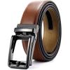 imageCHAOREN 40mm Ratchet Belt Buckle Only for 1 38 Slide Belt Strap Automatic Click Buckle AdjustableBlack