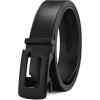 imageCHAOREN 40mm Ratchet Belt Buckle Only for 1 38 Slide Belt Strap Automatic Click Buckle AdjustableBlack G