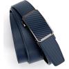 imageCHAOREN 40mm Ratchet Belt Buckle Only for 1 38 Slide Belt Strap Automatic Click Buckle AdjustableNavy Carbon Fiber
