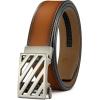 imageCHAOREN 40mm Ratchet Belt Buckle Only for 1 38 Slide Belt Strap Automatic Click Buckle AdjustableRail Gun