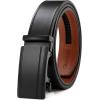 imageCHAOREN 40mm Ratchet Belt Buckle Only for 1 38 Slide Belt Strap Automatic Click Buckle AdjustableSquare Black2
