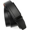 imageCHAOREN 40mm Ratchet Belt Buckle Only for 1 38 Slide Belt Strap Automatic Click Buckle AdjustableSquare Black2
