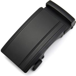 imageCHAOREN 40mm Ratchet Belt Buckle Only for 1 38 Slide Belt Strap Automatic Click Buckle AdjustableSquare Black2