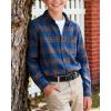 imageCHAOREN Boys Belt  1 18 Kids Leather Belt Handmade Full Grain Leather  Ideal for Dress and Casual WearBasic  Black