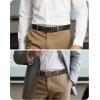 imageCHAOREN Mens Dress Belt Leather 2 Pack  Mens Ratchet Belt for Dress Shirt and Pants Every Occasion 32mmCharcoal Depiction BlackDark Brown