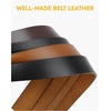 image:imageCHAOREN Western Belts for Men without Buckle  Cowboy Belt 15 Full Grain Leather Belt for Jeans  One Solid Piece LeatherBrown