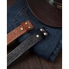 image:imageCHAOREN Western Belts for Men without Buckle  Cowboy Belt 15 Full Grain Leather Belt for Jeans  One Solid Piece LeatherFull Grain Dark Brown