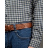 image:imageCHAOREN Western Belts for Men without Buckle  Cowboy Belt 15 Full Grain Leather Belt for Jeans  One Solid Piece LeatherFull Grain Floral Brown