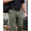 image:imageCHAOREN 15 Nylon Ratchet Belts for Men  Adjustable Casual Work Belt with Slide Buckle  Trim to FitBasic  Black