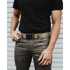 image:imageCHAOREN 15 Nylon Ratchet Belts for Men  Adjustable Casual Work Belt with Slide Buckle  Trim to FitFrosted Matte  Classic Coyote