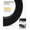 image:imageCHAOREN Nylon Ratchet Belts for Men  Adjustable Web Belt  Automatic Slide Buckle for Casual Golf WorkNavy