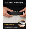 image:imageCHAOREN Ratchet Belt Men  35mm Mens Belt Leather for Casual Jeans  Versatile Fit Customizable StyleGun Metal  Dark Brown