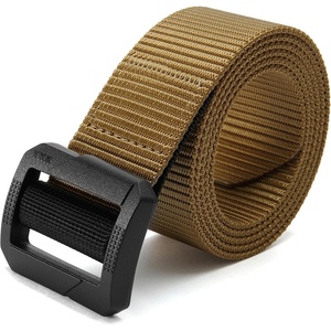 image:imageCHAOREN Tactical Belt Men  Nylon EDC Belt for Military CCWMetal Free Coyote Brown