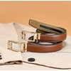 image:imageCHAOREN Mens Dress Belt  Ratchet Belt Leather 1 14 Comfort Click  Perfect Companion to Mens Dress ShoesGolden Buckle  Tan