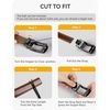 image:imageCHAOREN Mens Dress Belt  Ratchet Belt Leather 1 14 Comfort Click  Perfect Companion to Mens Dress ShoesSilver  Burgundy