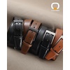 image:imageCHAOREN Leather Dress Belt Men 2 Pack  1 38 Mens Belts for Work Business Casual JeansClassic BlackTan
