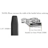 image:imageCHAOREN Ratchet Belt Strap Only 1 14 Replacement Leather Belt for 32mm BuckleBlack