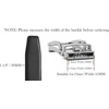 image:imageCHAOREN Ratchet Belt Strap Only 1 14 Replacement Leather Belt for 32mm BuckleDark Brown