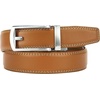 image:imageCHAOREN Ratchet Belt Strap Only 1 14 Replacement Leather Belt for 32mm BuckleLight Brown