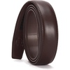 image:imageCHAOREN Ratchet Belt Strap Only 1 14 Replacement Leather Belt for 32mm BuckleDark Brown