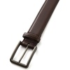 image:imageCHAOREN Mens Leather Belt  1 38 Dress Belt for Business amp Casual Wear  Reinforced Stitching Classic Style Comfortable Fit GiftBoxed Pairs with Suits Slacks and JeansDark Brown