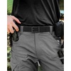 image:imageCHAOREN Ratchet Tactical Belt Men  15 Adjustable Nylon Work Belt  Quick Release Slide Buckle Heavy Duty Support for EDC Military Hiking Trim to FitBasic  Black