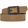 image:imageCHAOREN Ratchet Tactical Belt Men  15 Adjustable Nylon Work Belt  Quick Release Slide Buckle Heavy Duty Support for EDC Military Hiking Trim to FitFrosted Matte  Stitched Khaki