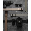 image:imageCHAOREN Tactical Belt Men  Nylon EDC Belt for Military CCW  QuickRelease Buckle Frayresistant Tail Reliable Support for Duty Work HikingMetal Free Black